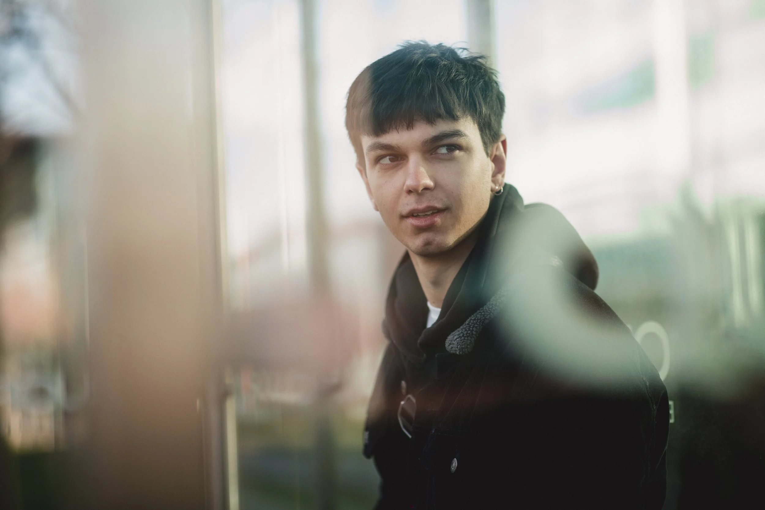 Brett was in his twenties, trying to rebuild his life after prison. 