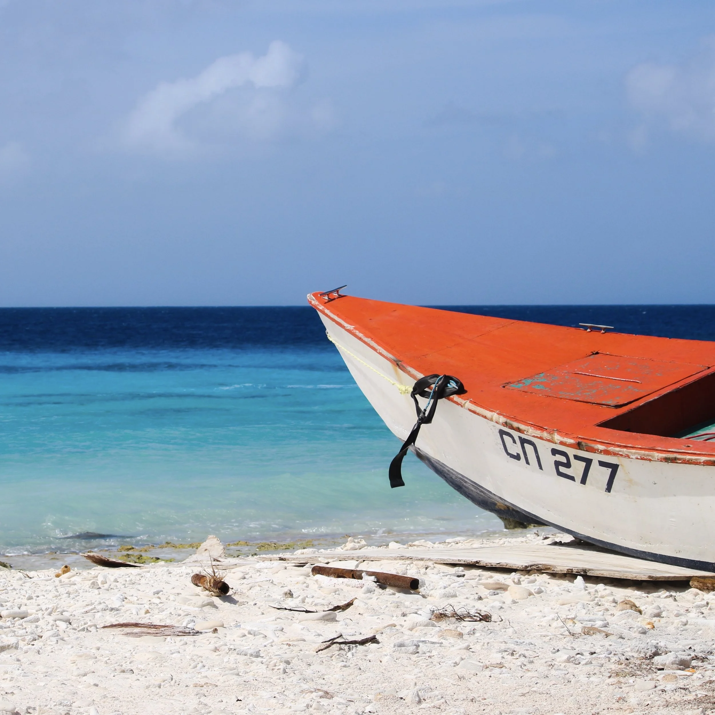 fisherman's boat Bonaire