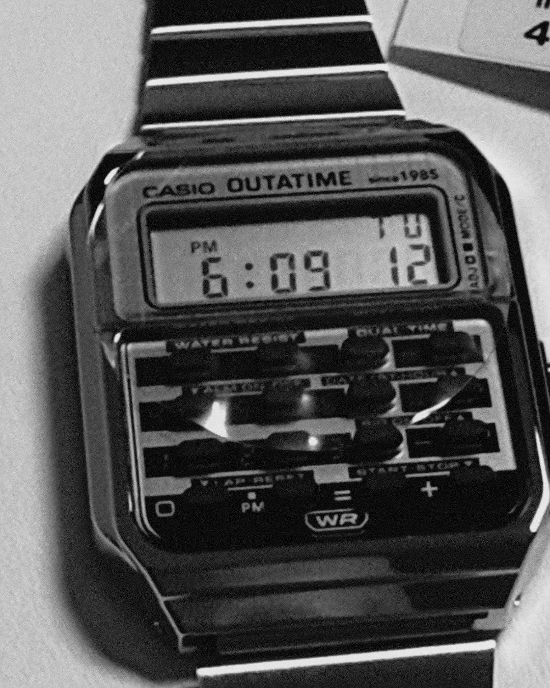 GOT IT. #Casio #backtothefuture