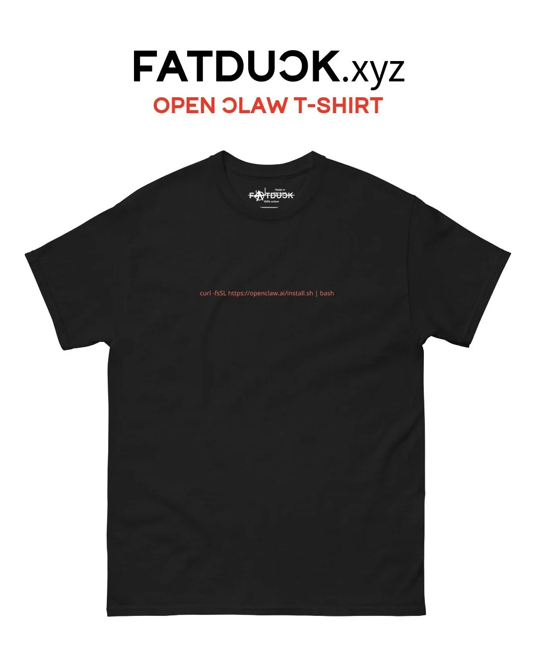 Ob im Office, im Coworking-Space oder unterwegs &ndash; dieses Shirt begleitet dich &uuml;berall dort, wo Ideen Realit&auml;t werden. Minimalistisch im Design. Maximal in der Wirkung.
F&uuml;r alle, die lieber starten als z&ouml;gern.
// fatduck.xyz