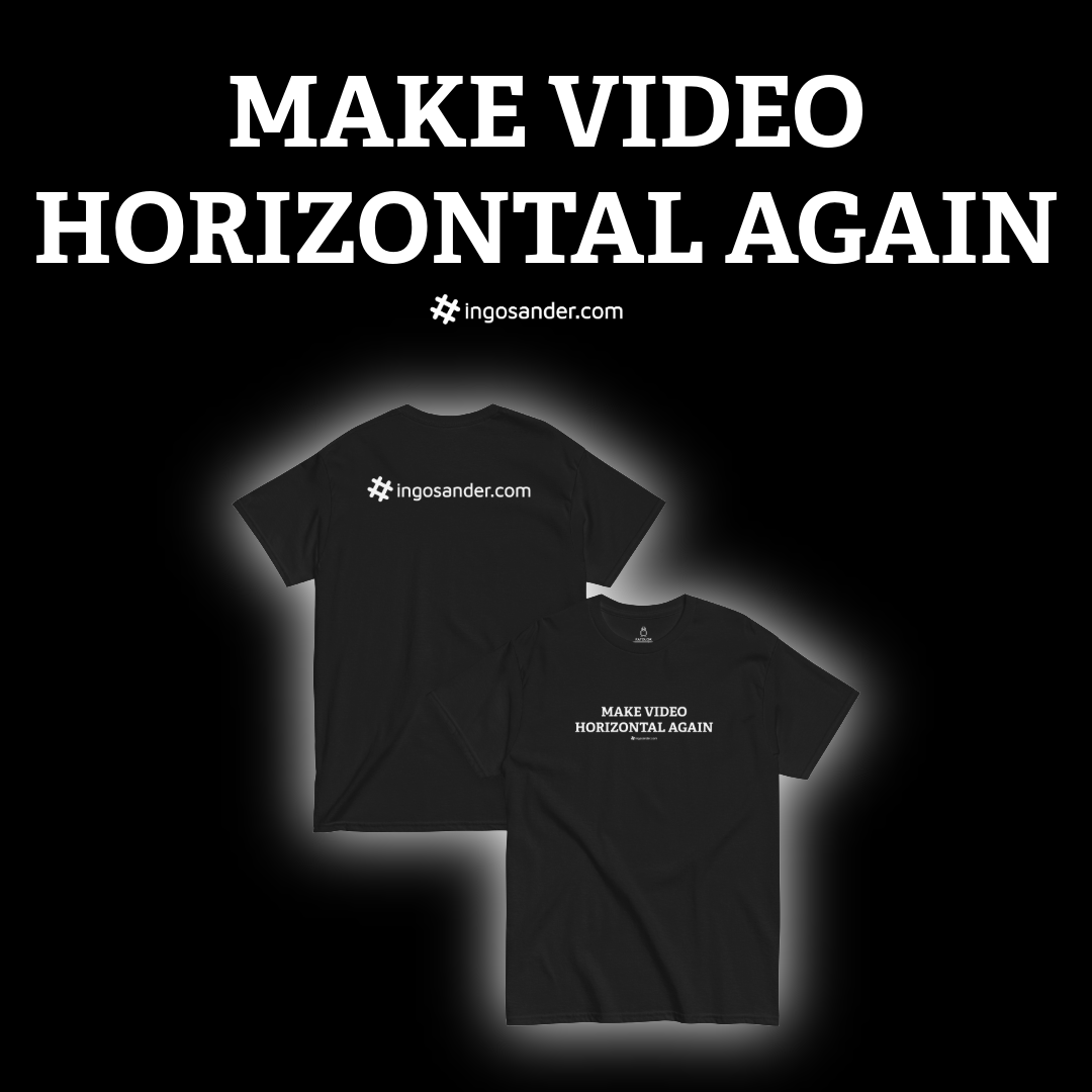 Horizontal Video – Warum das Querformat noch lange nicht tot ist