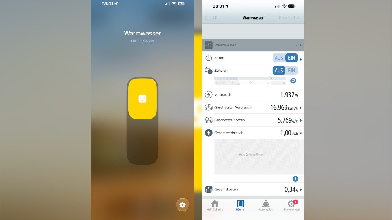 iOS 27 Update: Stromverbrauch von Eve Energy endlich direkt in Apple HomeKit sichtbar