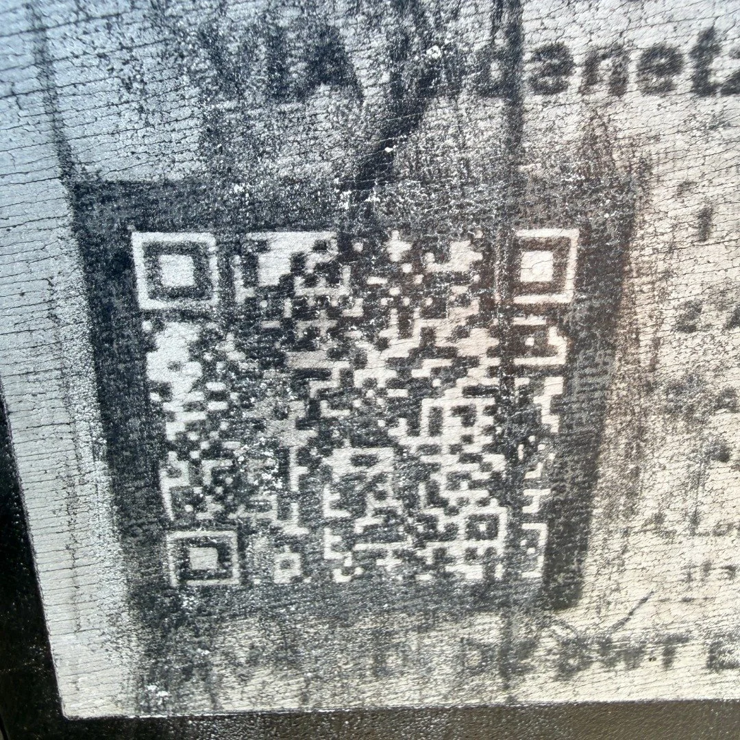 Nicht lesbarer QR-Code der Stadtwerke Trier