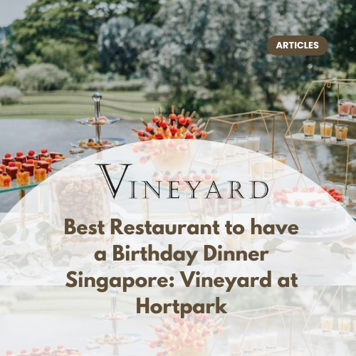Best Birthday Dinner Restaurant Singapore 