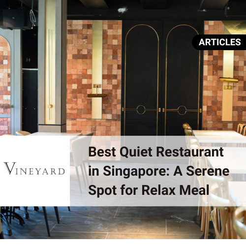 Best Quiet Restaurant in Singapore