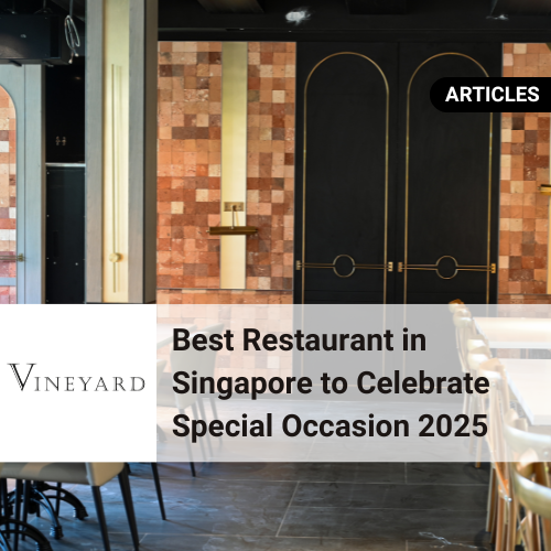 Restaurant Singapore to Celebrate Occasions