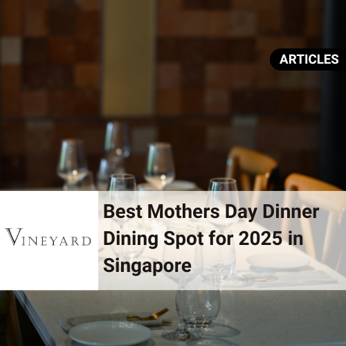 Mothers Day Dinner Dining Singapore
