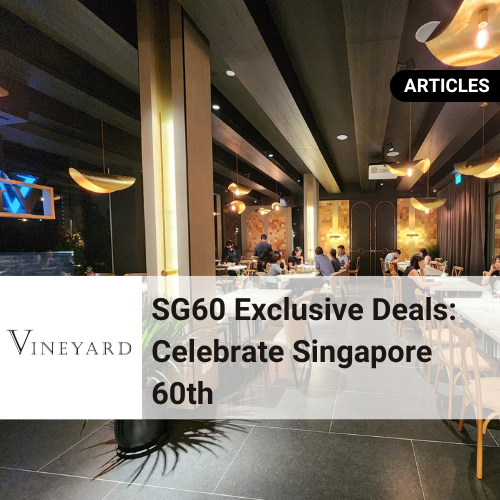 SG60 Exclusive Deals: Celebrate Singapore 60th 