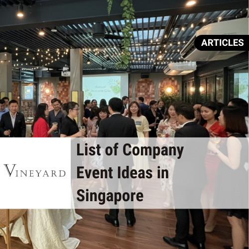 List of Company Event Ideas in Singapore