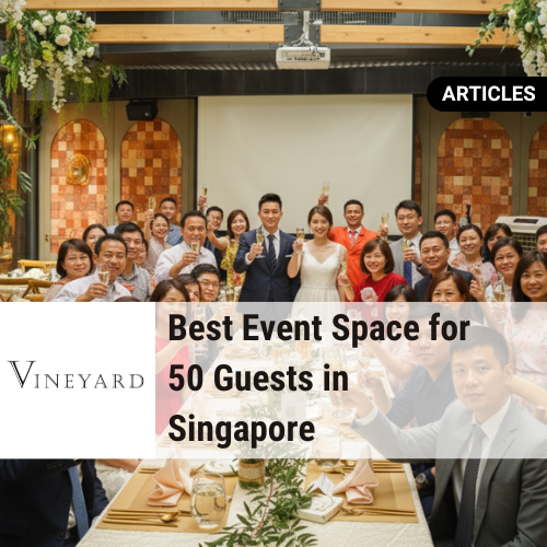 Best Event Space for 50 Guests in Singapore