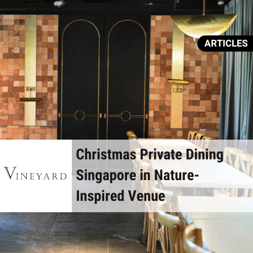 Christmas Private Dining in Singapore 
