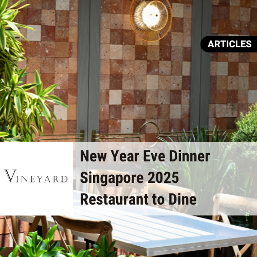 New Year Eve Dinner Singapore 2025 Restaurant
