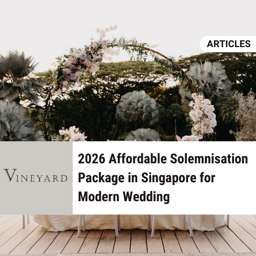 2026 Affordable Solemnisation Package Singapore