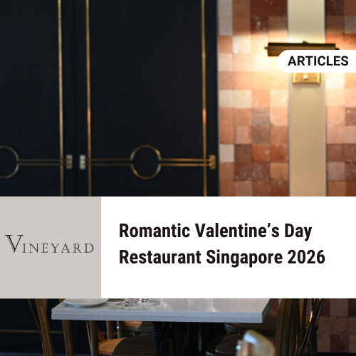 Romantic Valentine’s Day Restaurant Singapore 2026