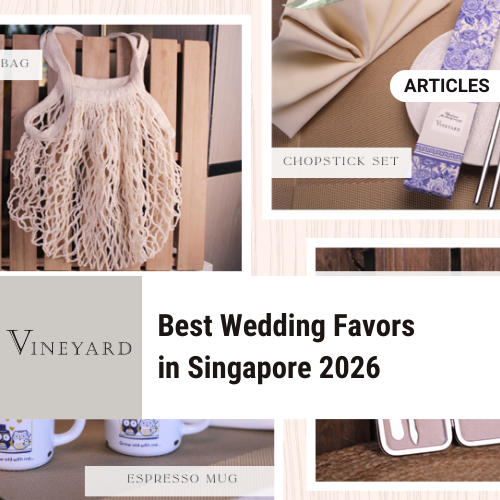 Best Wedding Favours in Singapore 2026