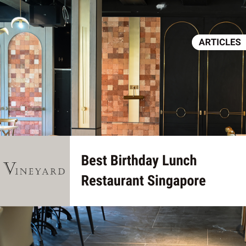 Best Birthday Lunch Restaurant Singapore
