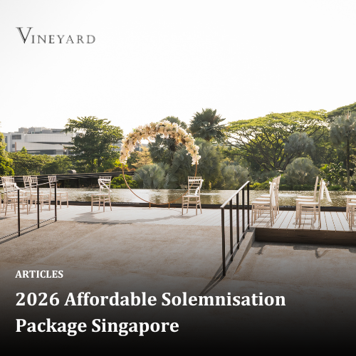 2026 Affordable Solemnisation Package Singapore