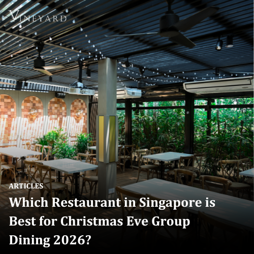 Which Restaurant in Singapore is Best for Christmas Eve Group Dining 2026?