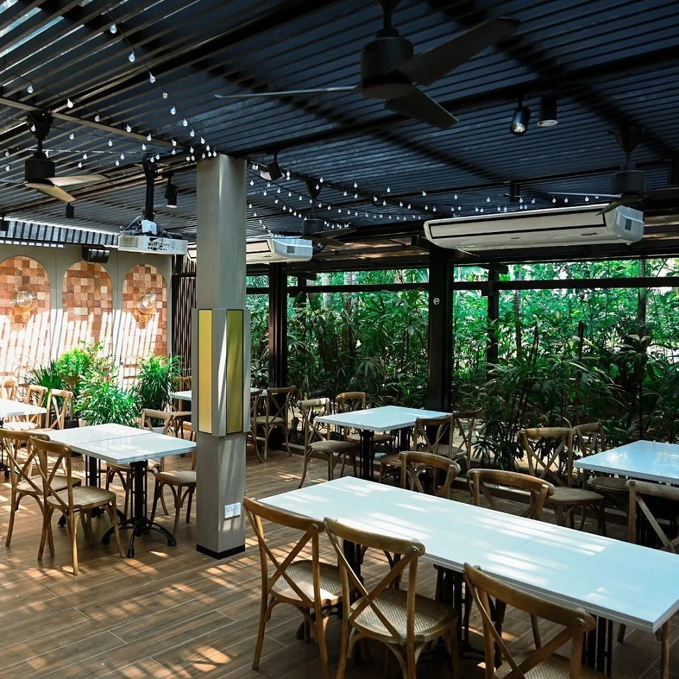 Vineyard at Hortpark Verandah for Christmas party events