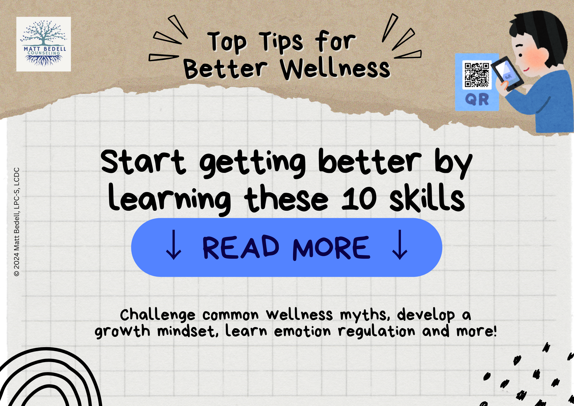 Free Gifts | Matt Bedell, PsyD, LPC-S Social Anxiety Therapist