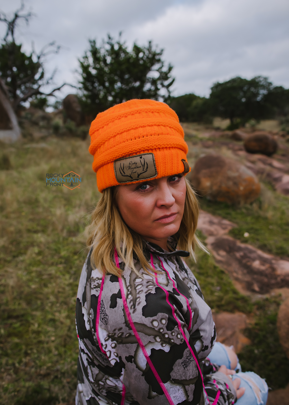 RMF Orange Beanie — Rocky Mountain Front