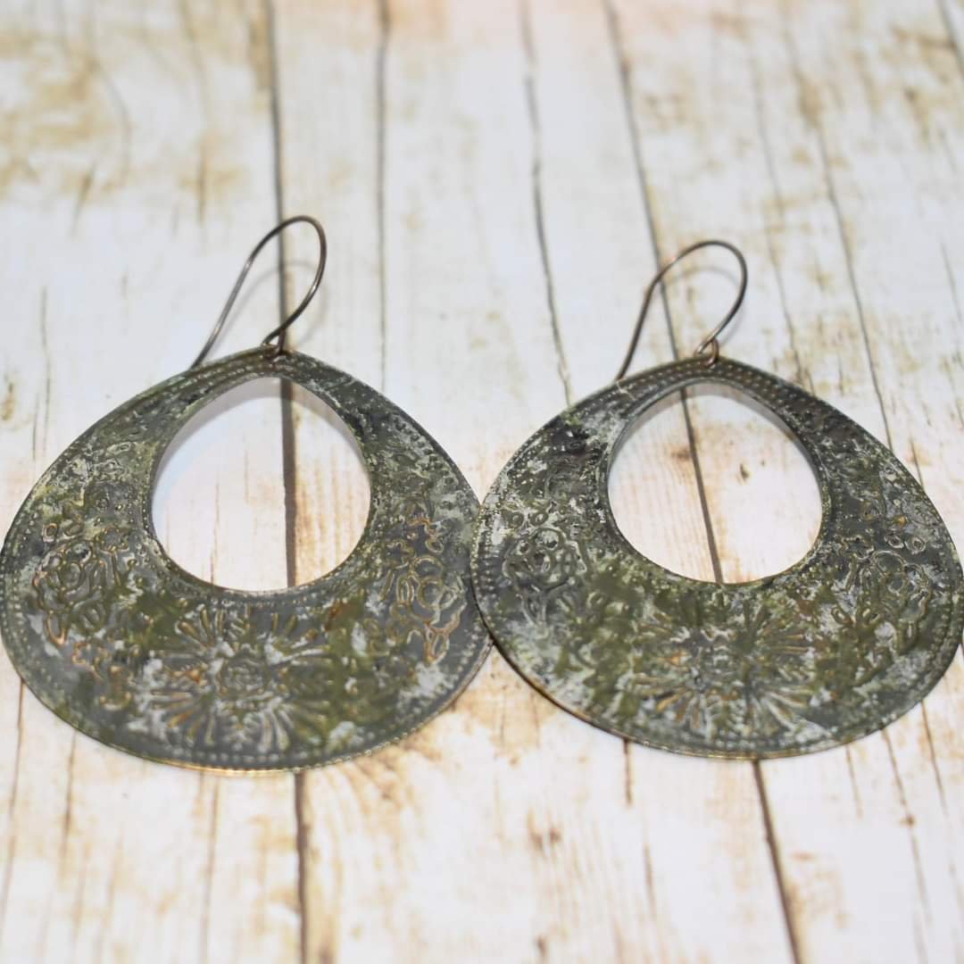 Buy Antique Finish Earrings,gypsy Earrings,afghan Earrings,exoti Earrings,boho  Earrings,oxidised Bronze Metal Earrings,rajasthani Earrings Online in India  - Etsy
