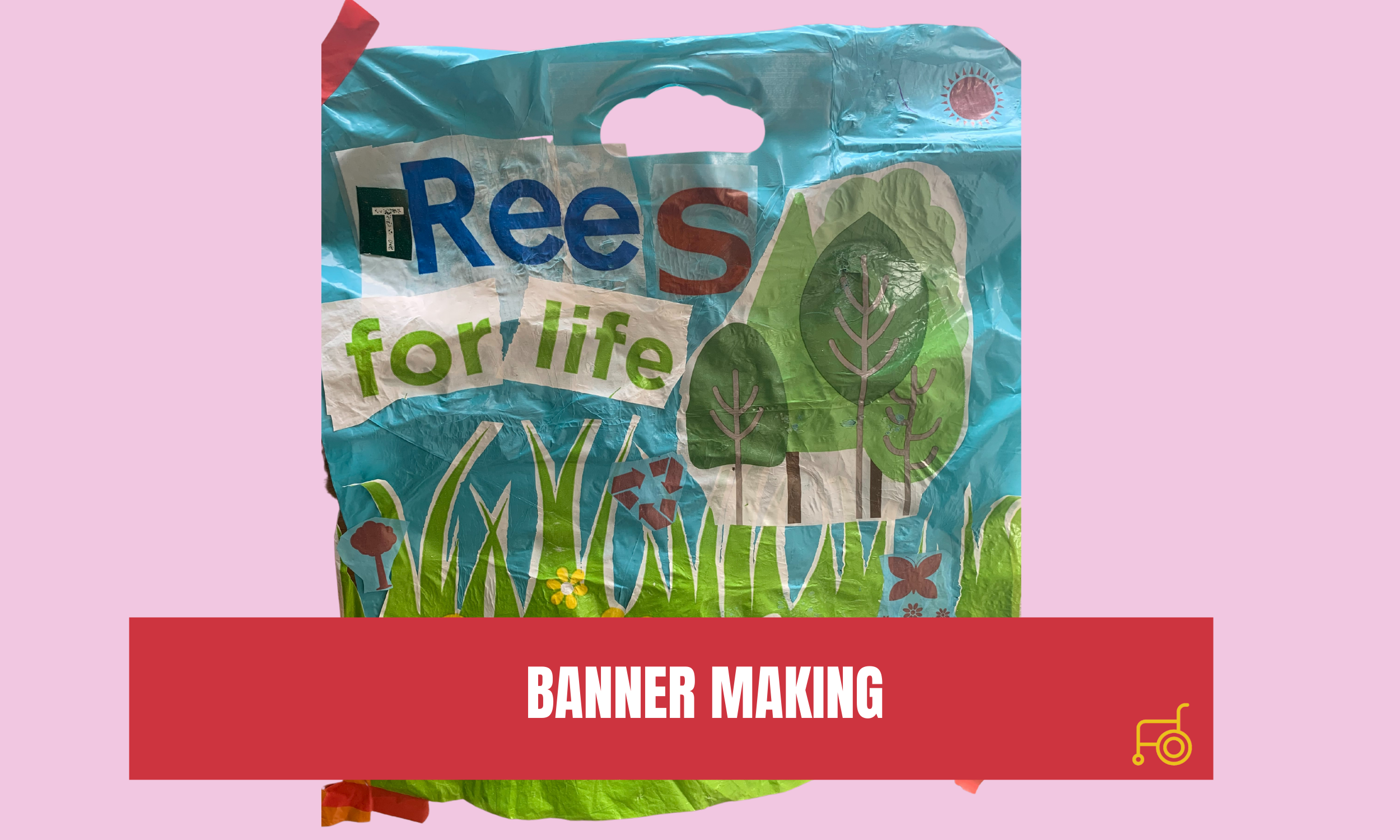 FUNKYARD ARTS BANNER MAKING 