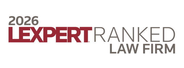 Lexpert Ranked Law Firm 2026