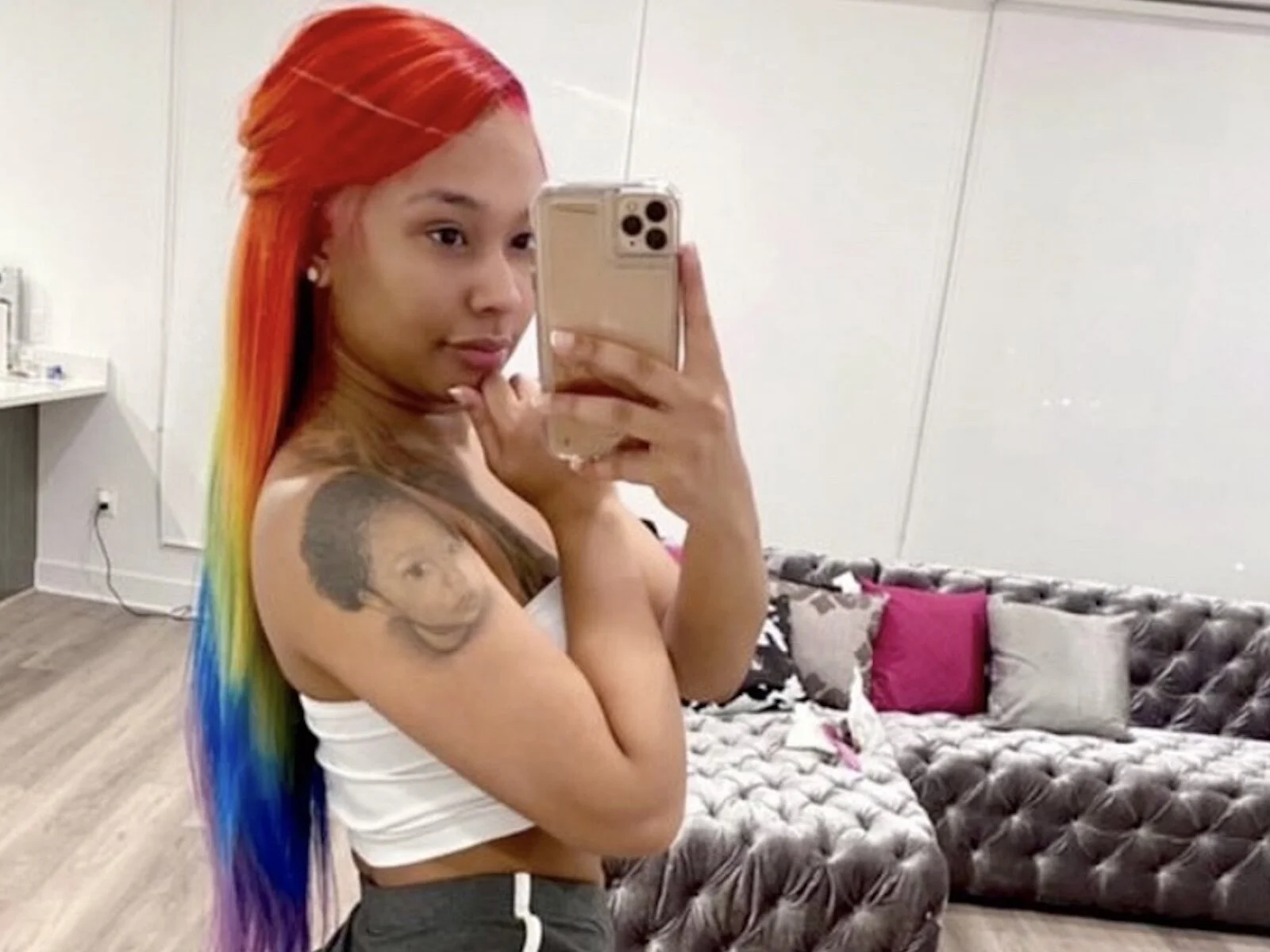 Jade Is Way Too Bootyful At An Outdoor Shower