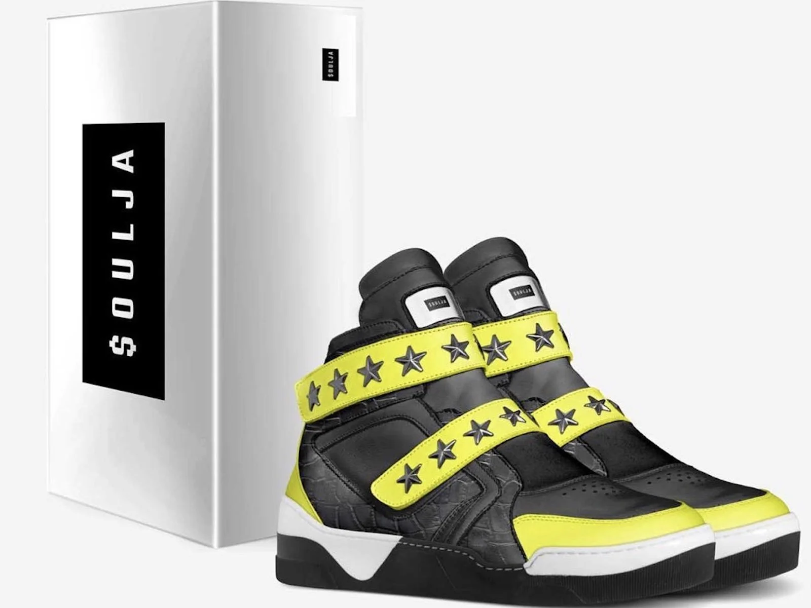 Soulja Boy has his very own sneaker and it's star-studded