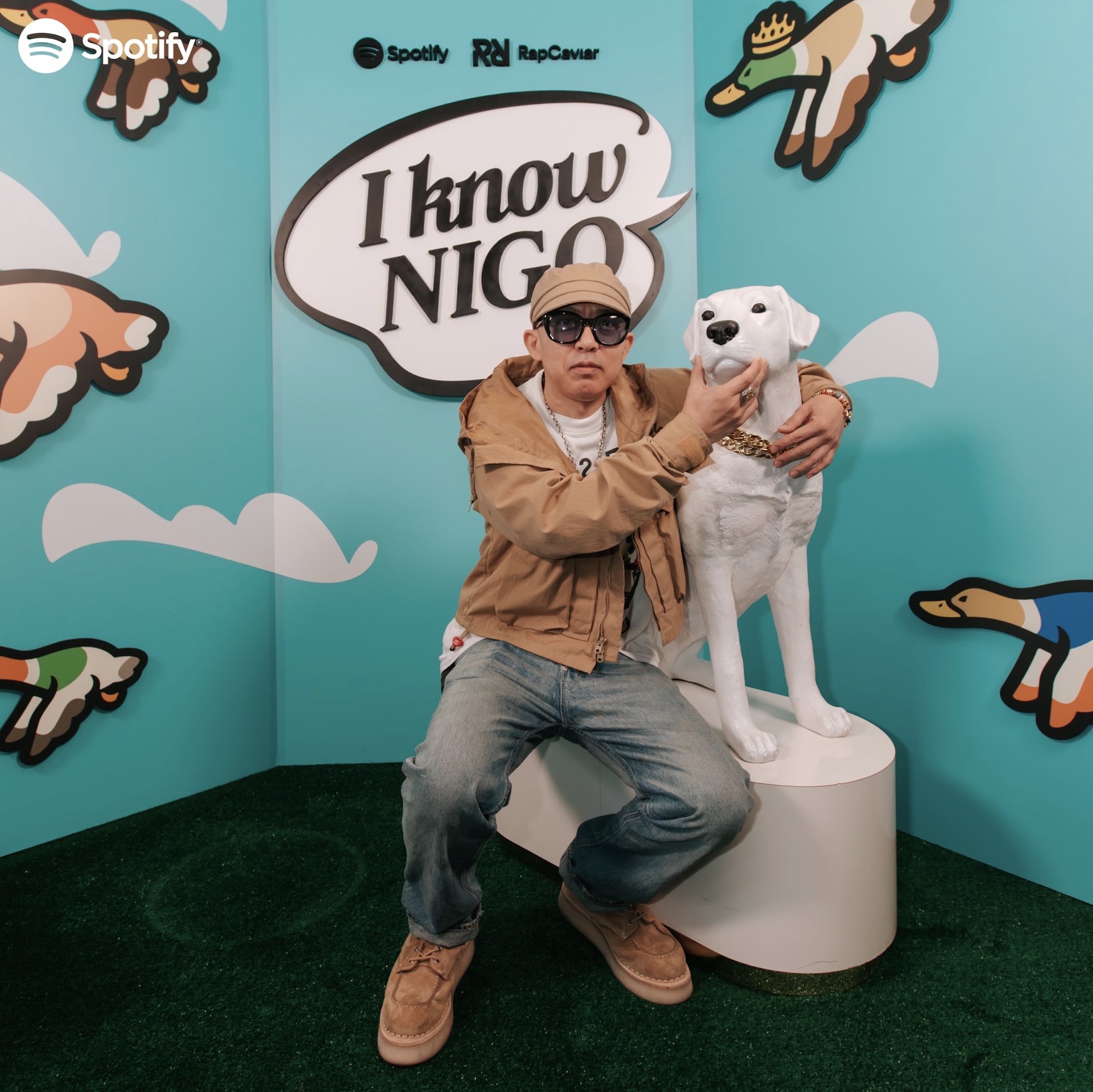 Spotify Celebrates Nigo & Friends for “I Know NIGO!” Album Release with  Pharrell and Pusha T - LA Guestlist