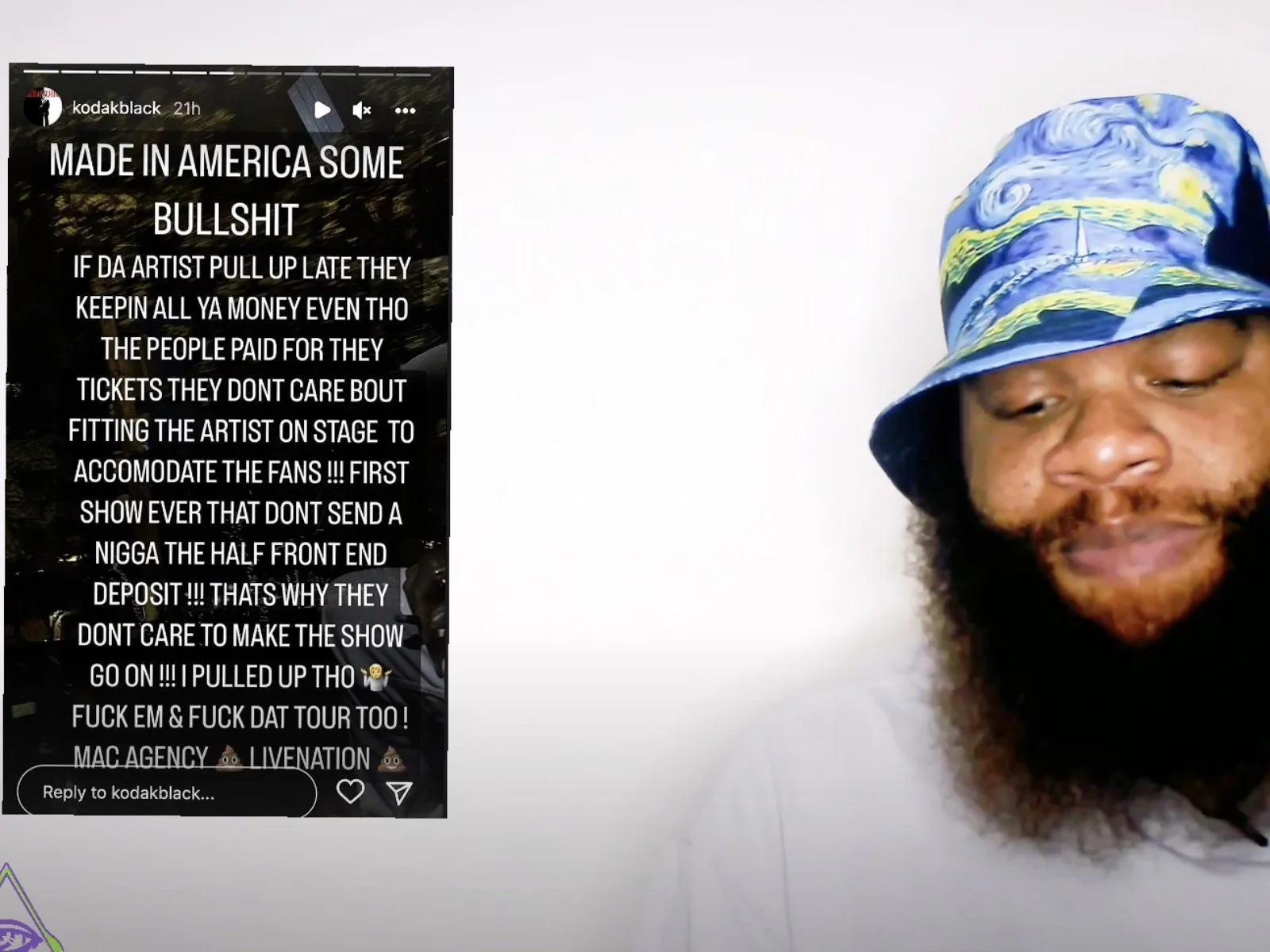 Jonny Fastlane report: Kodak Black goes off on Jay-Z and Roc Nation