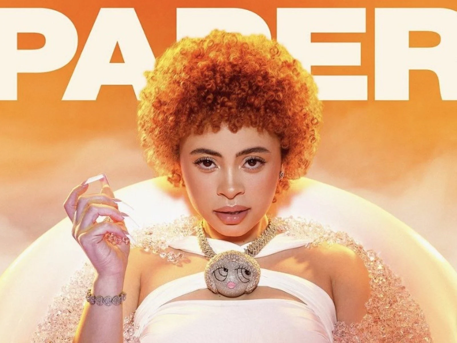 Ice Spice: It's all jaw-dropping page-turning on the new PAPER Magazine