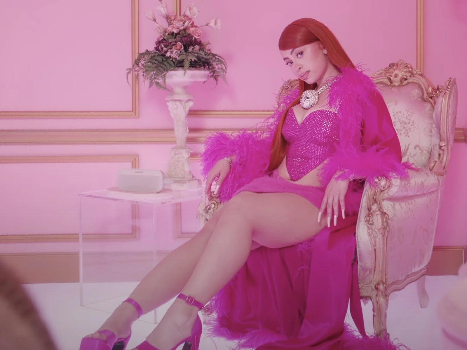 Ice Spice: It's all about the all-pink everything for the Bronx bombshell