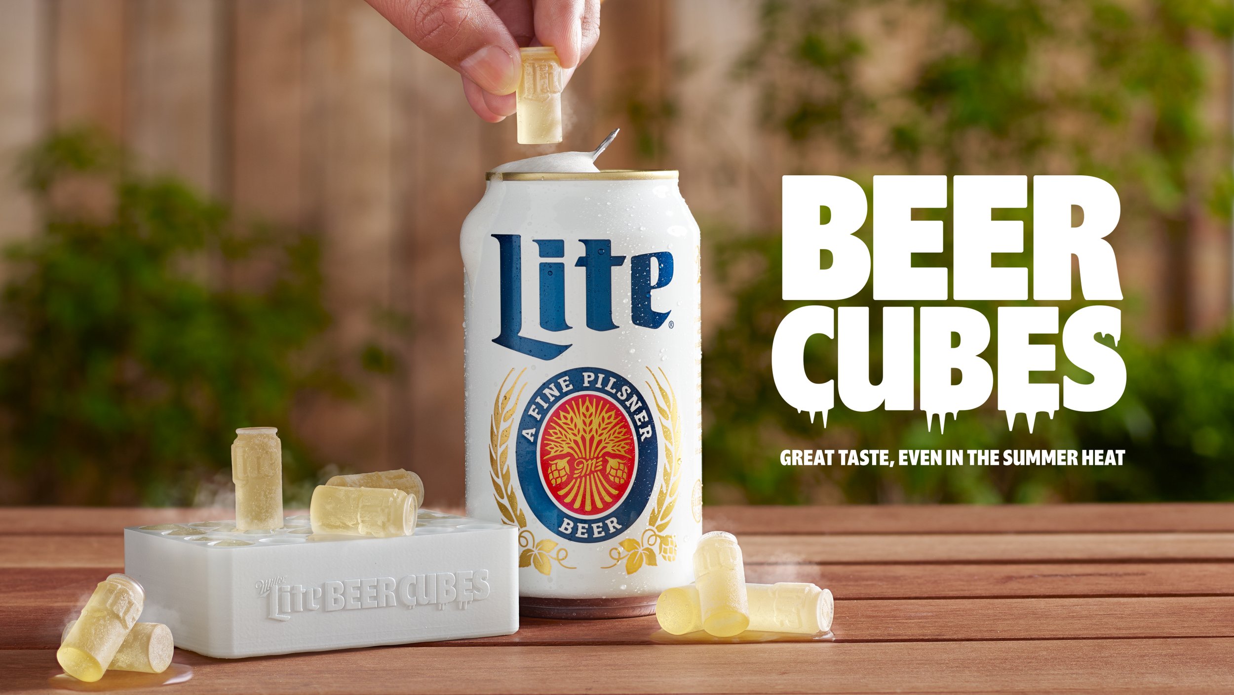 Miller Lite launches mini beer ice cubes