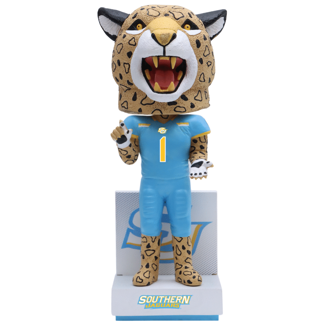 Animation - Southern University Mascot Bobblehead.gif
