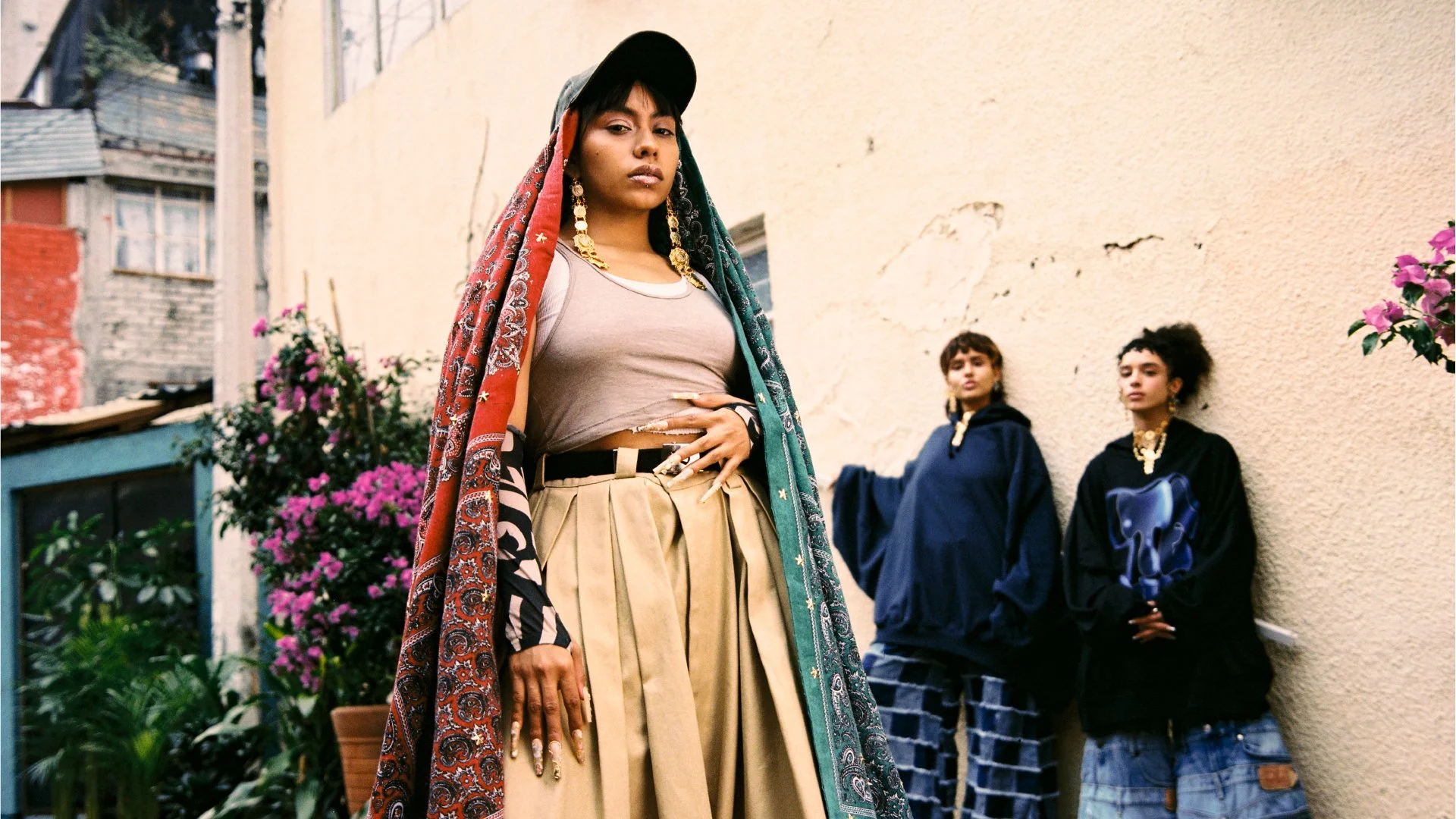 Woman Posing in Willy Chavarria Pants.jpg