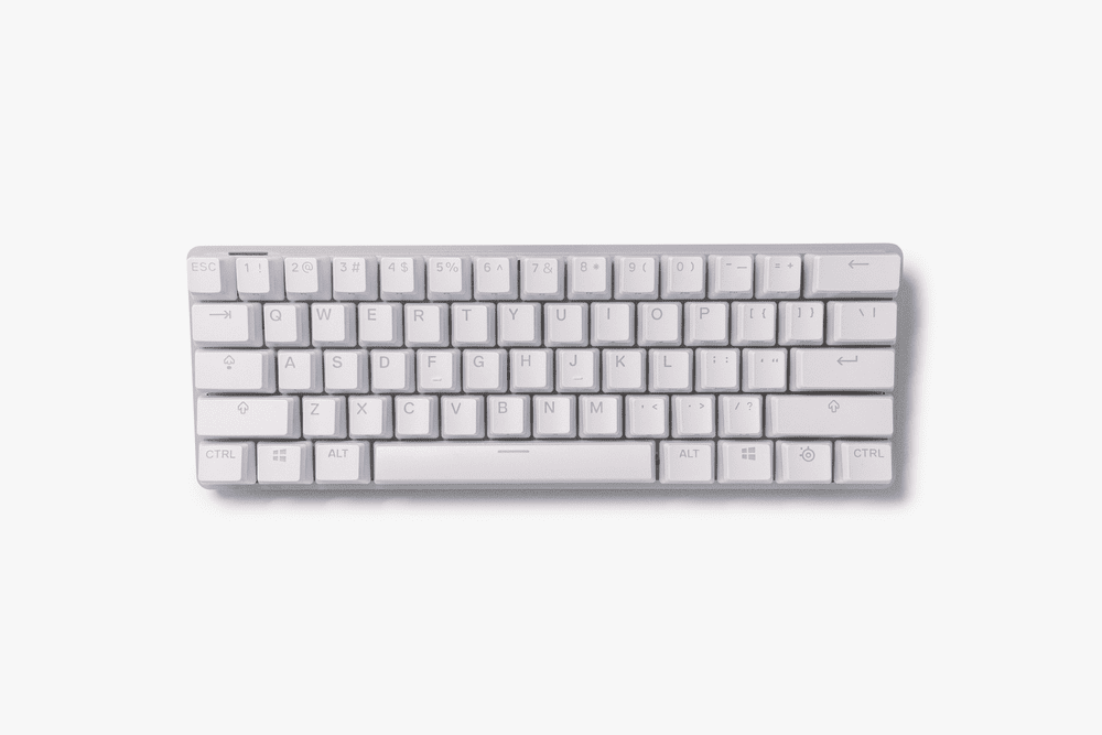 SteelSeries: All-white everything goals? Apex Pro Mini Prebuilt