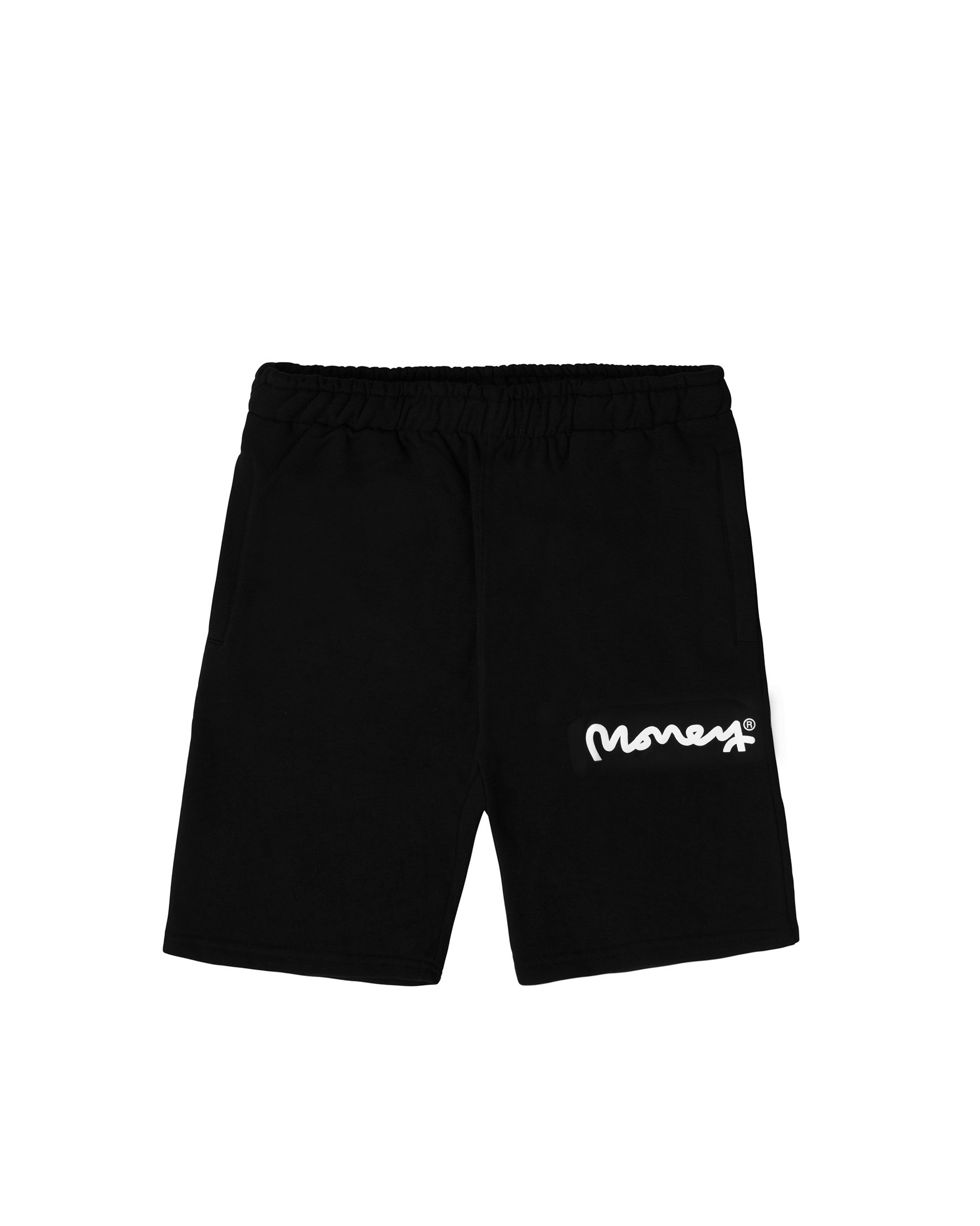 MONEYCLOTHING_MONEY SIG APE SHORTS 14 OZ_BLACK_FRONT.jpg