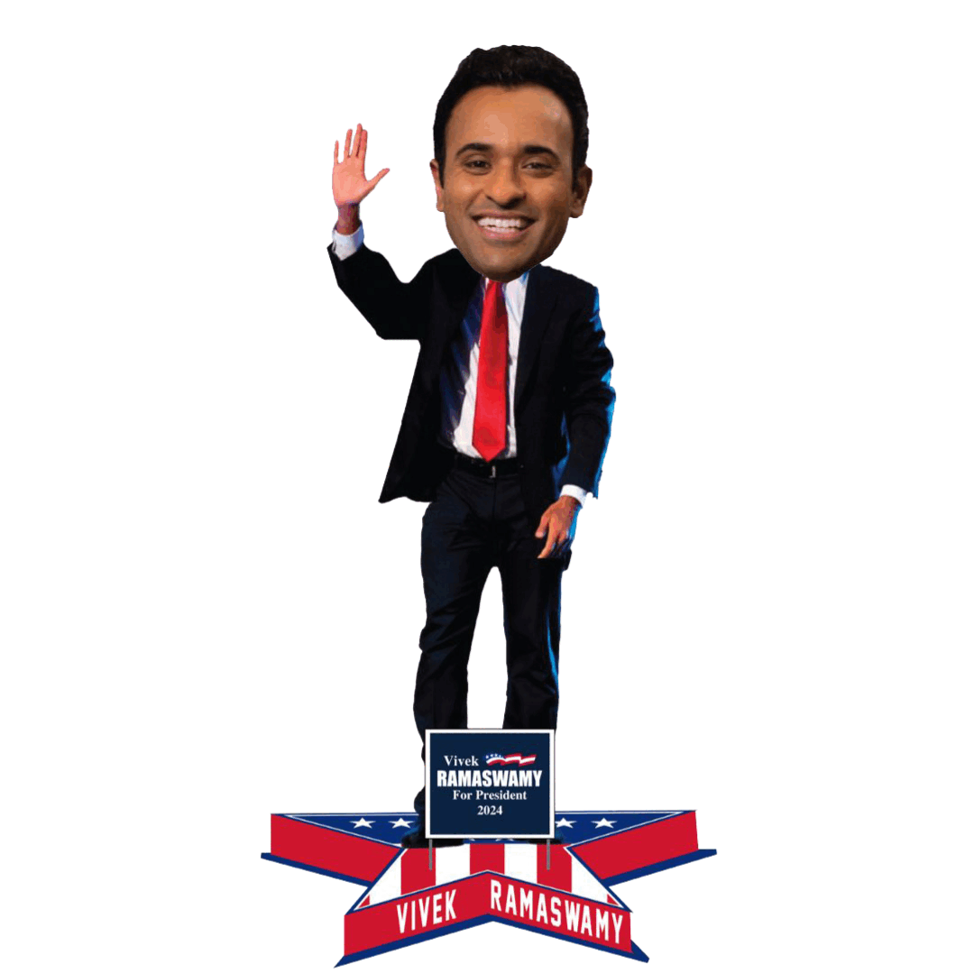 Animation - Vivek Ramaswamy 2024 Presidential Candidate Bobblehead.gif