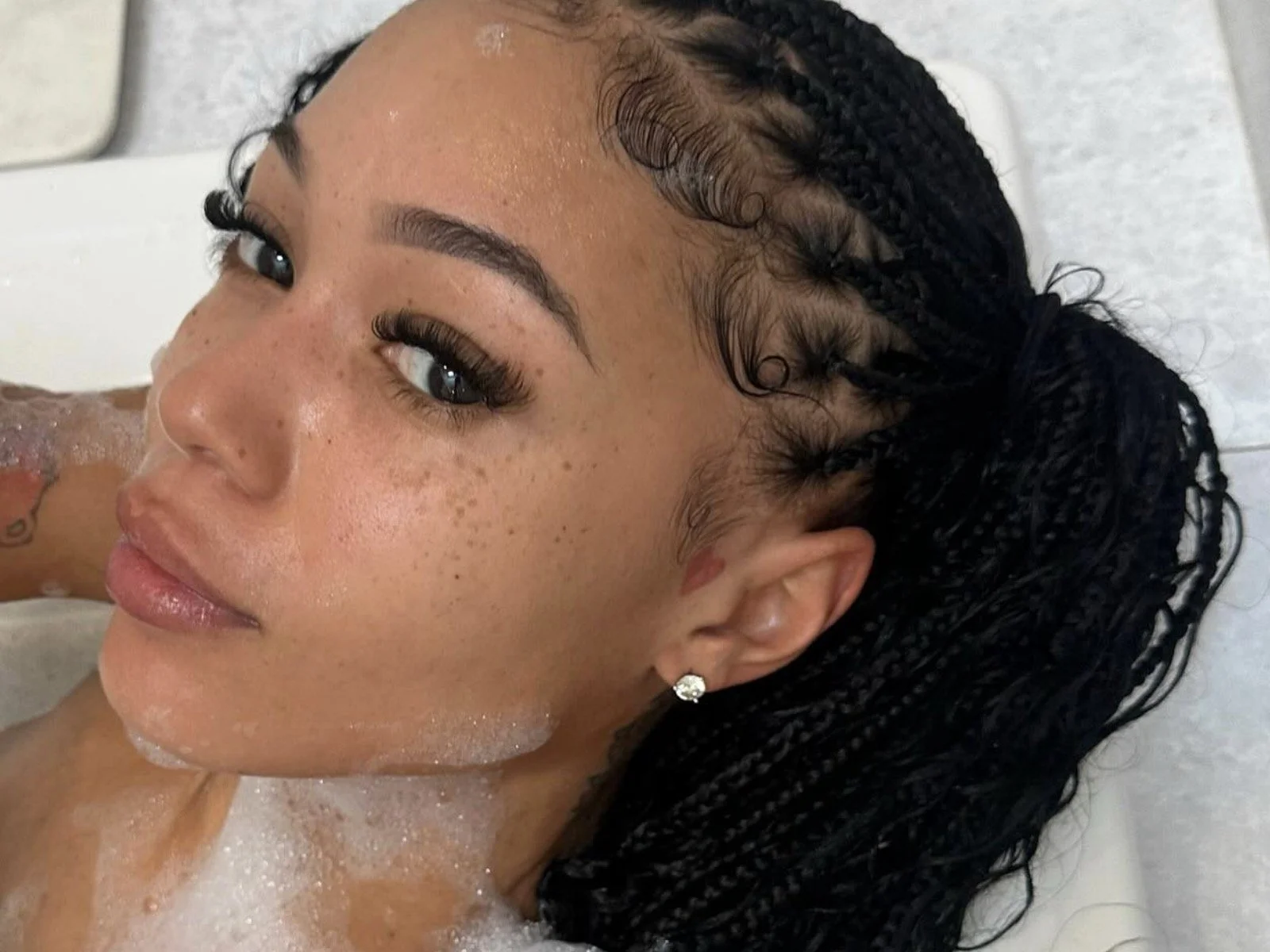 Coi Leray: The bubblebath glowing is all I need on a Woman Crush Wednesday
