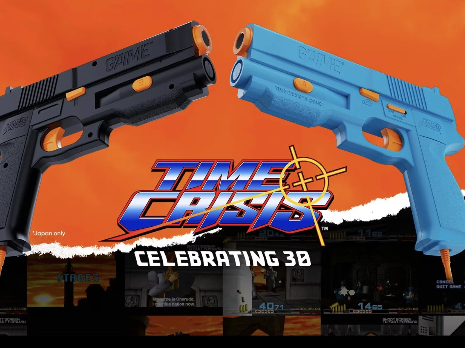 G’AIM’E TIME CRISIS Lighten System: The ultimate must-own for the gaming goals with gang-gang is here