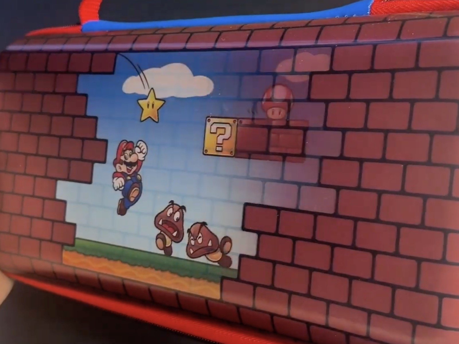 Turtle Beach: Geek out for MAR10 DAY with the solid Mario Bricks travel case for Nintendo Switch 2