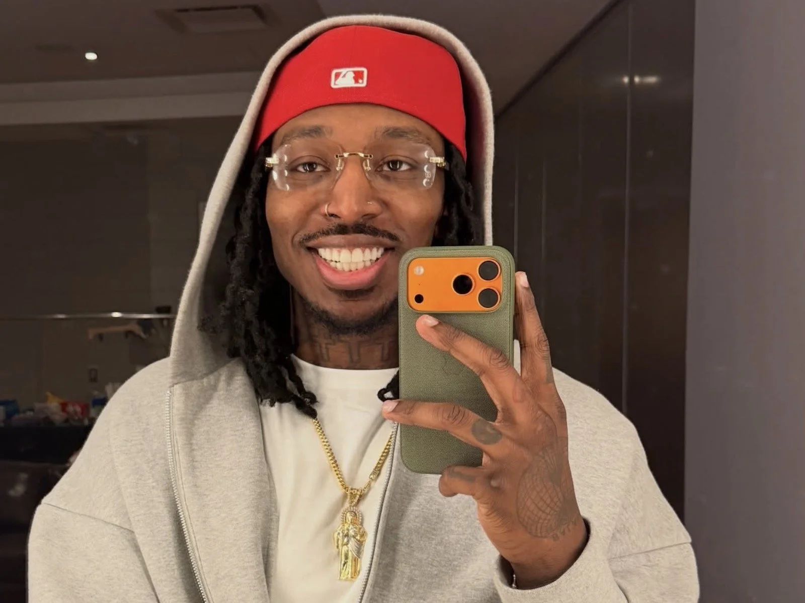 Pardison Fontaine: It’s a picture perfect flex on display right here