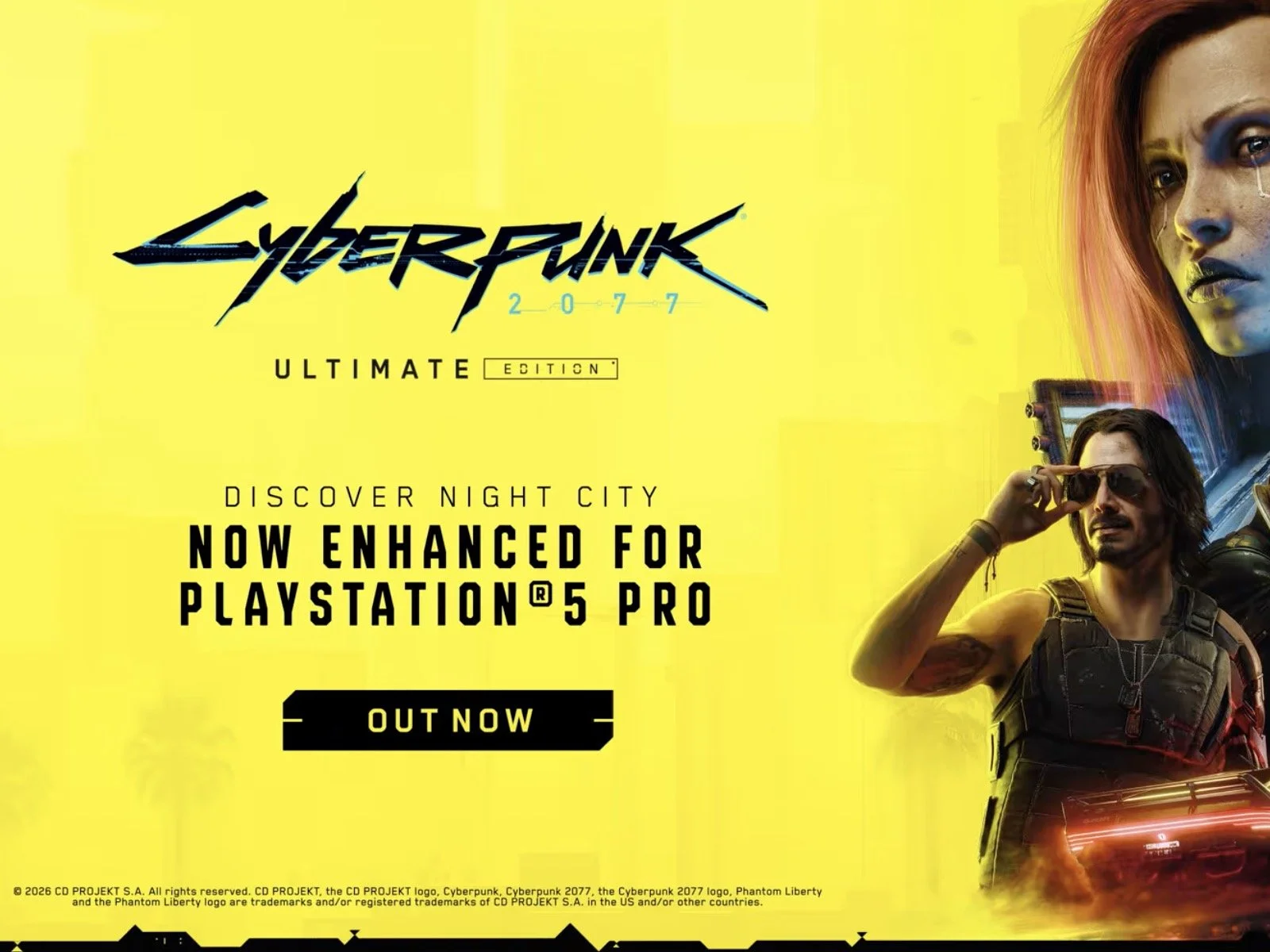 Cyberpunk 2077: The PS5 Pro Update is officially here