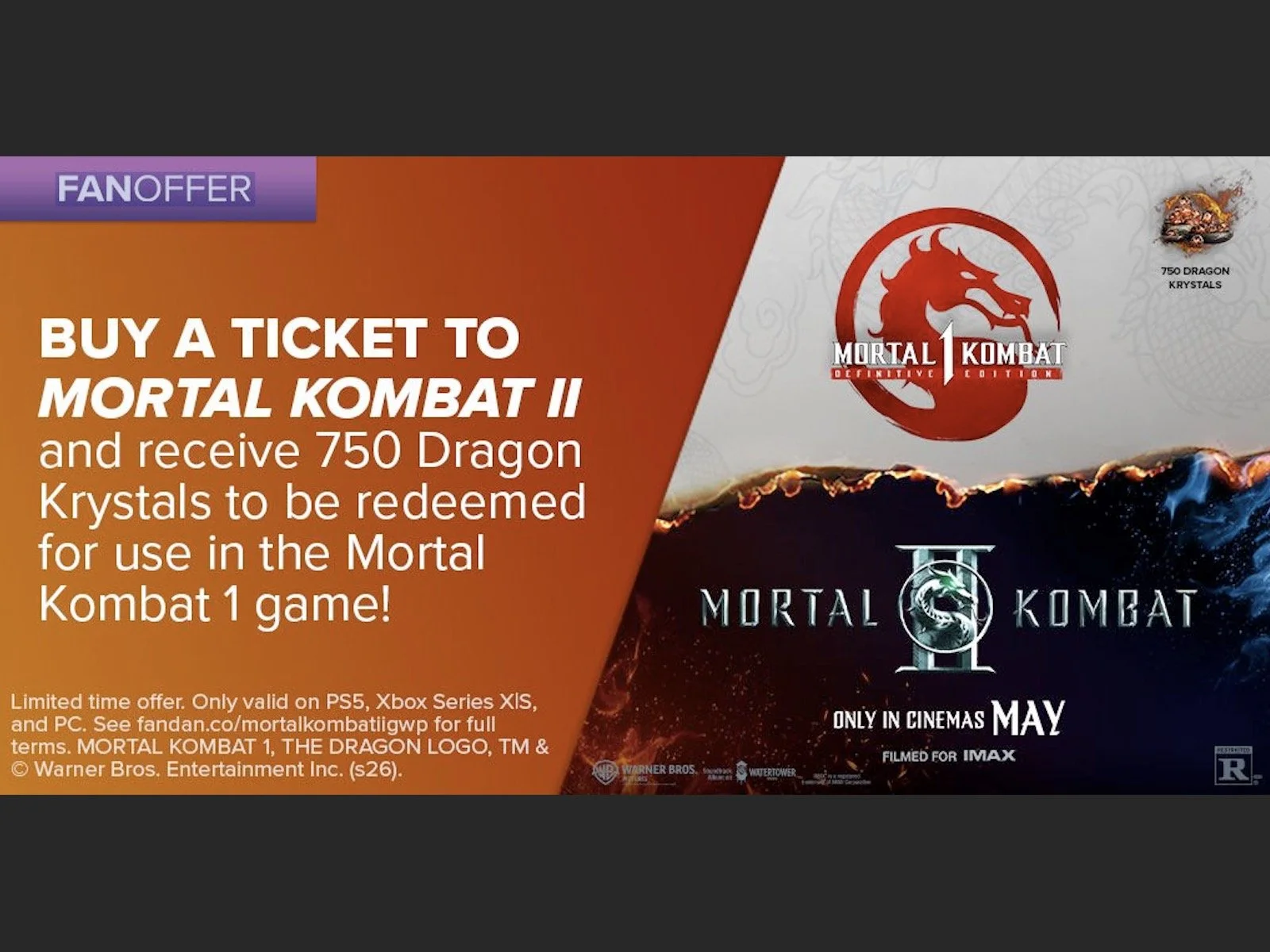 Mortal Kombat II: Your Fandango tickets are officially on sale