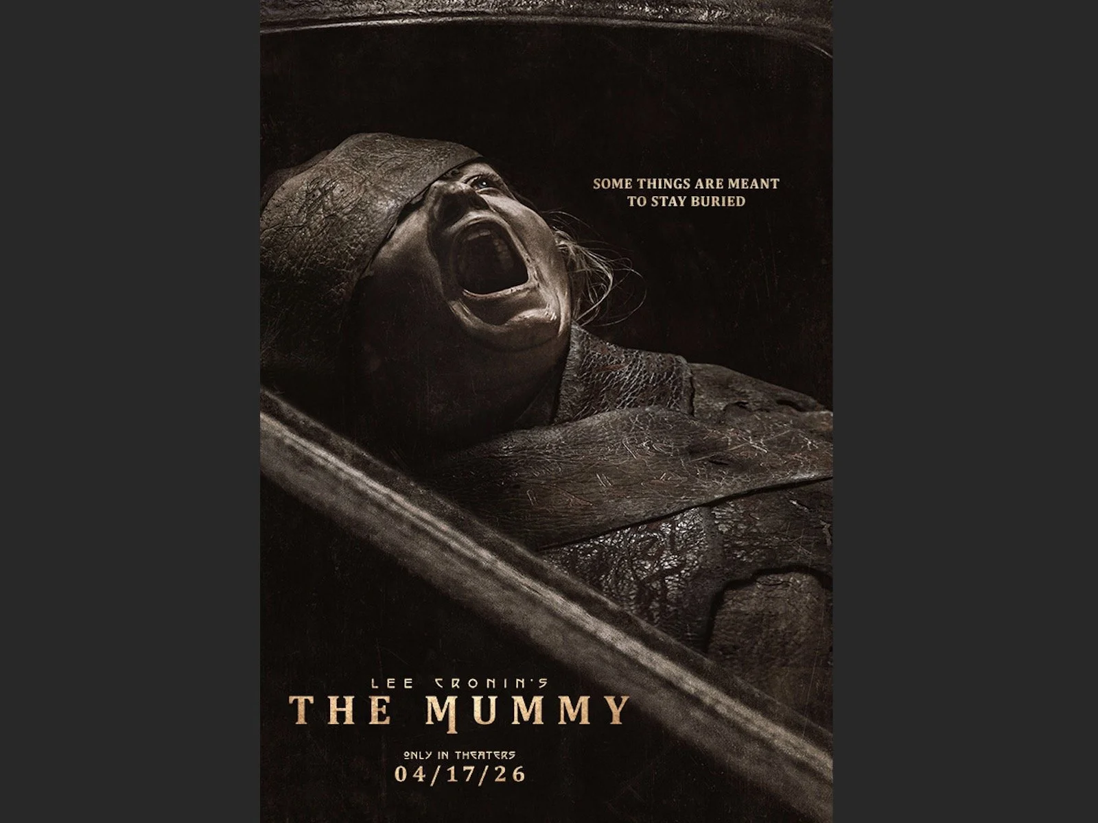 Lee Cronin’s The Mummy: The scariest poster artwork for 2026? No question.