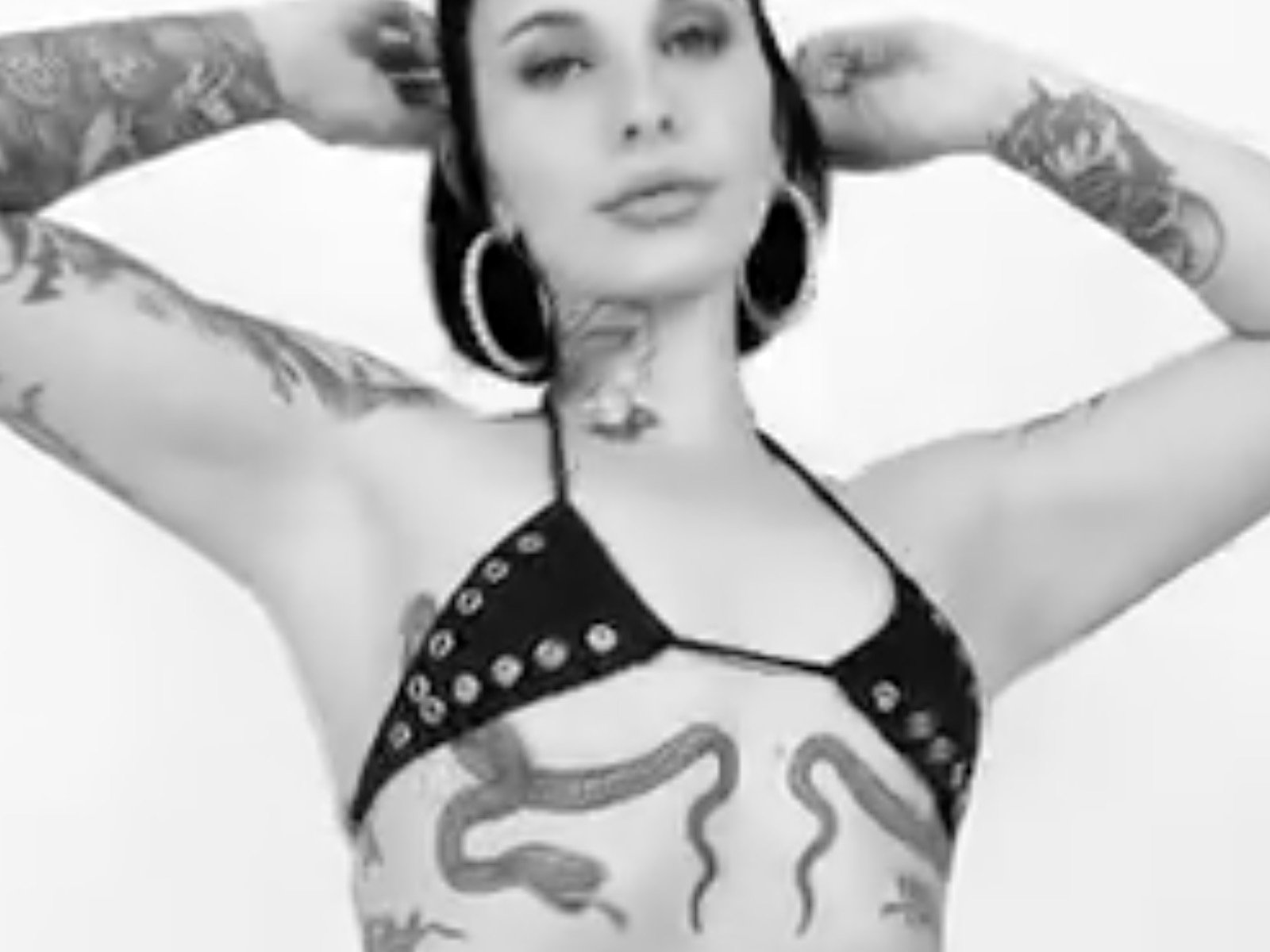 Ivy Lebelle: I am here for the black and white bikini goals