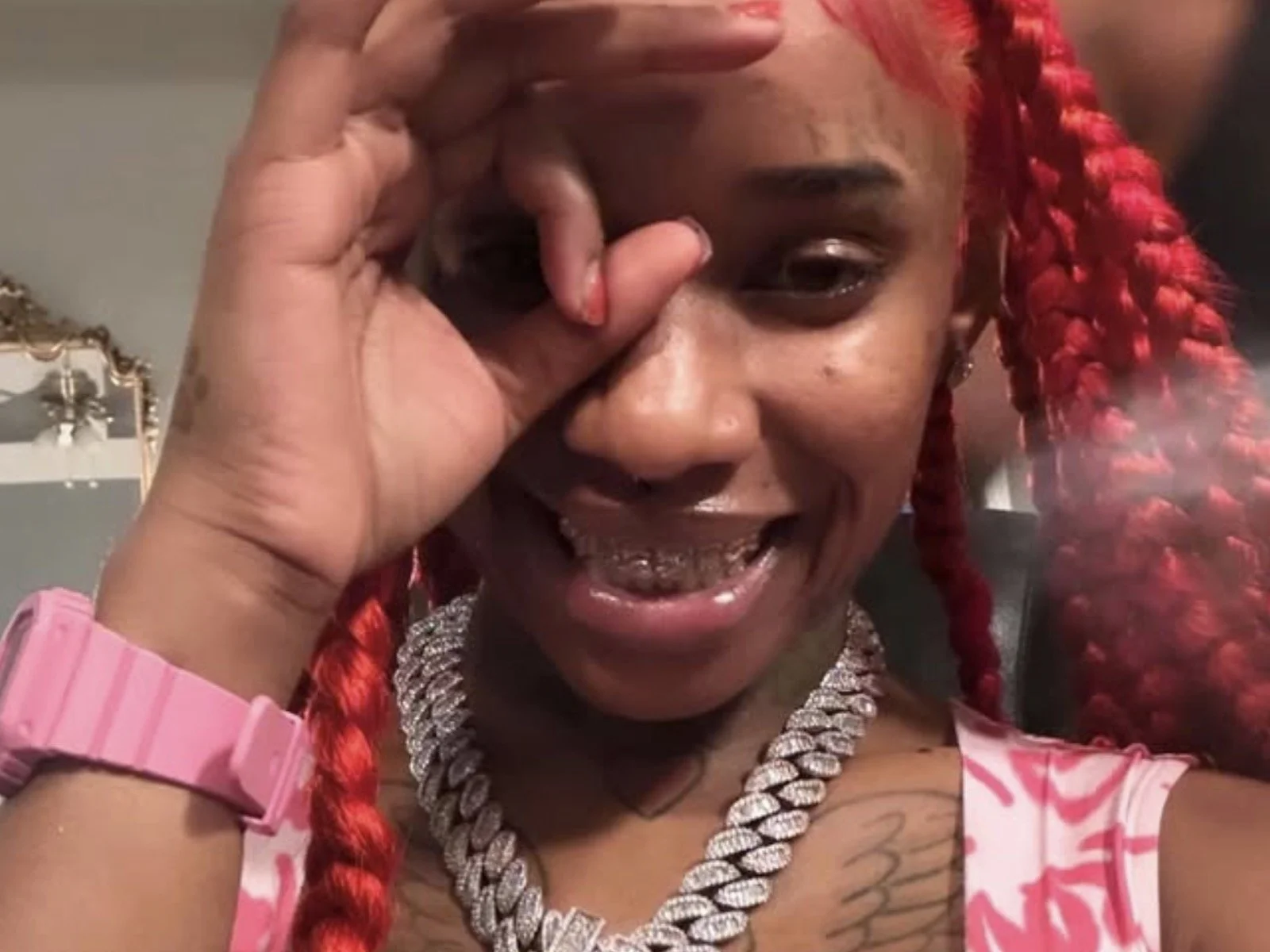 Sexyy Red: It’s pure smiles and flexing on a Thursday