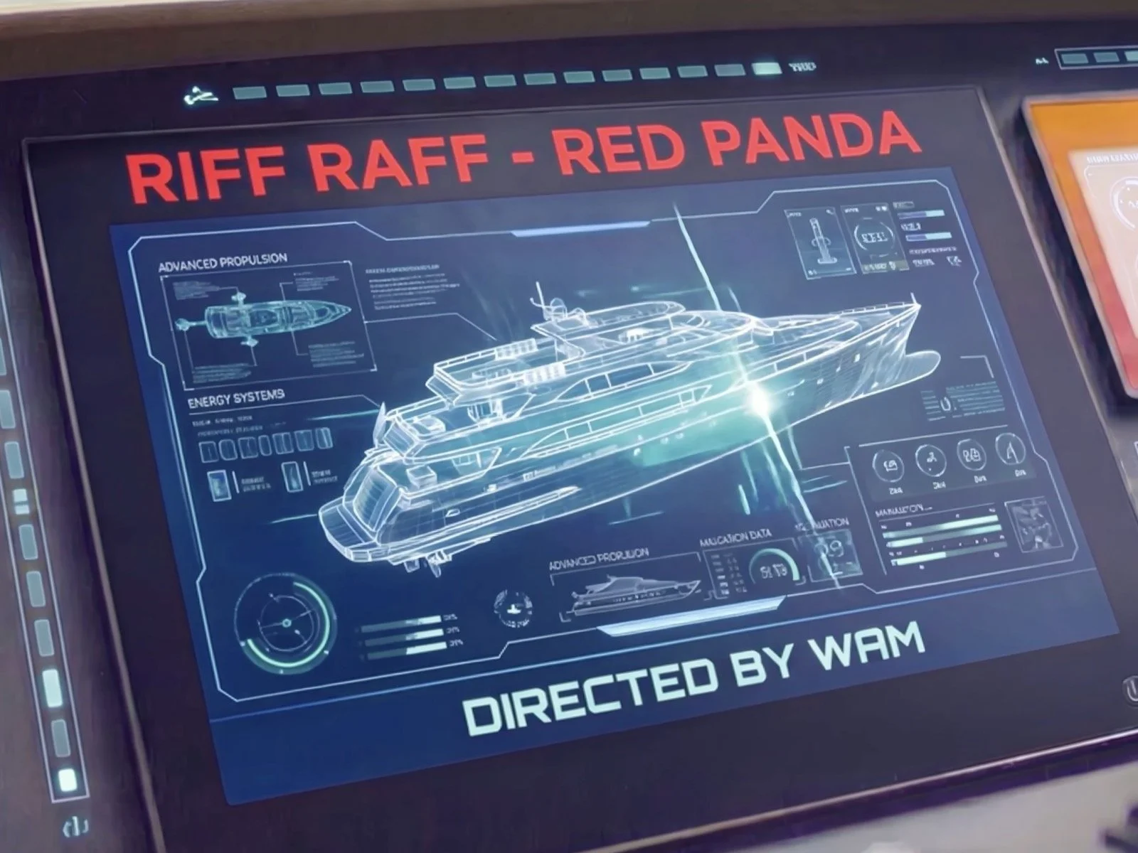 RiFF RAFF: The Texas rap flexer hits the yacht lifestyle in the Red Panda On My Shoulder music video